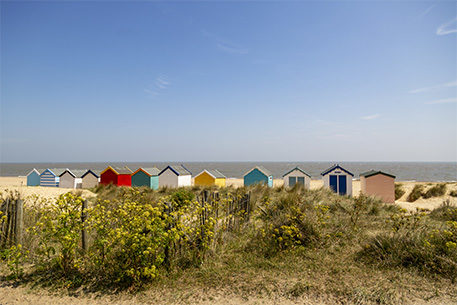 Beach huts